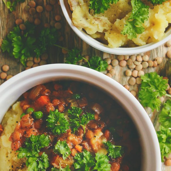 carrot and pea green lentil stew (3)